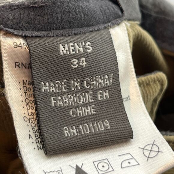 CLOUDVEIL Pants Mens 34 Cargo Stretch Twill Utility Outdoor Hiking Trail Brown - Picture 11 of 16